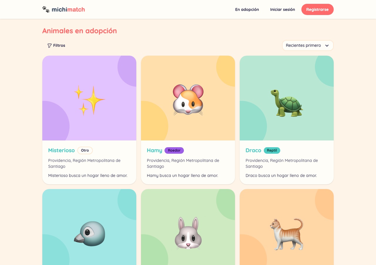 MichiMatch screenshot